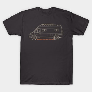 Camper Van, The Great Escape / Van Life T-Shirt